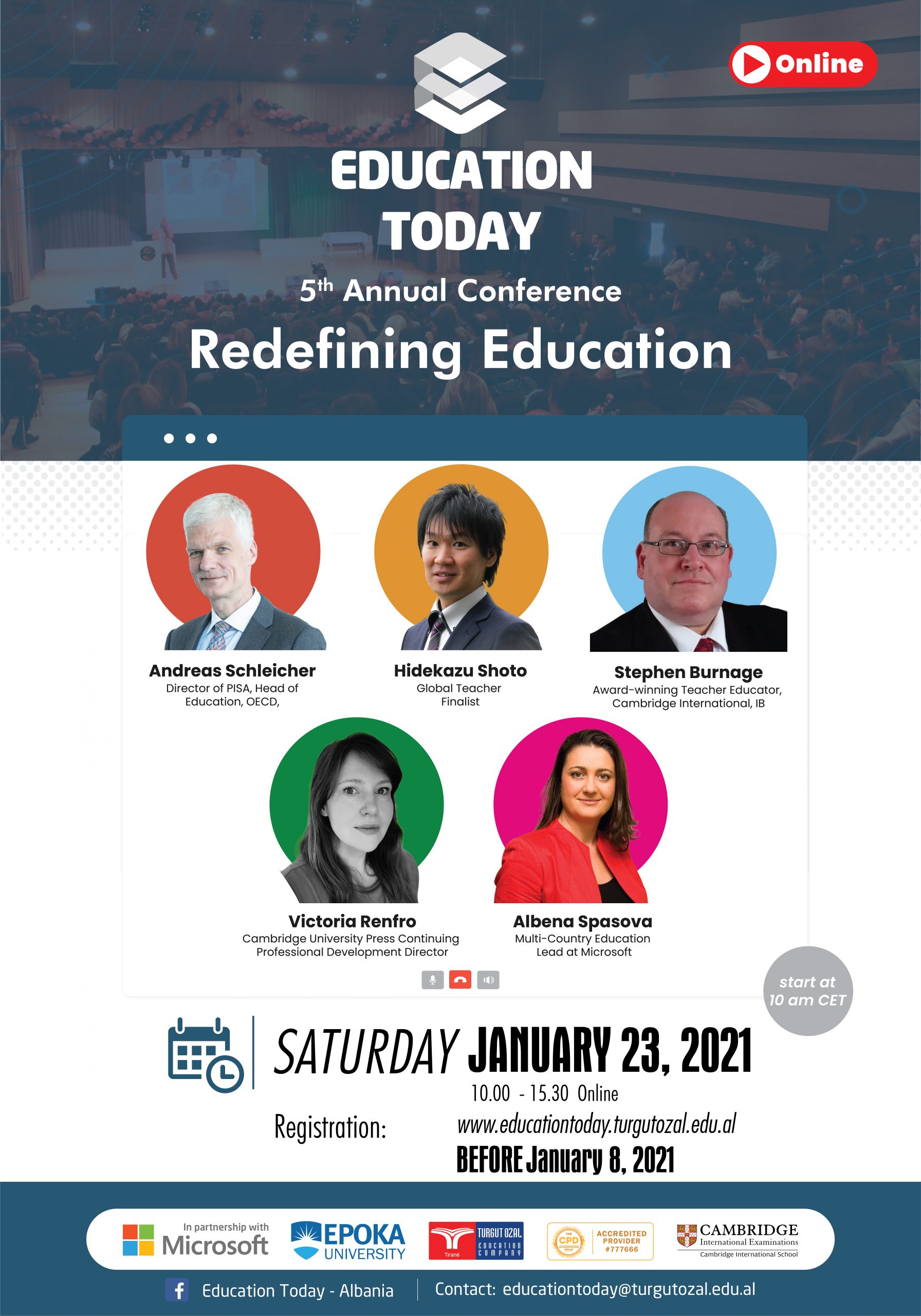 Education Today 2021 Conference Poster